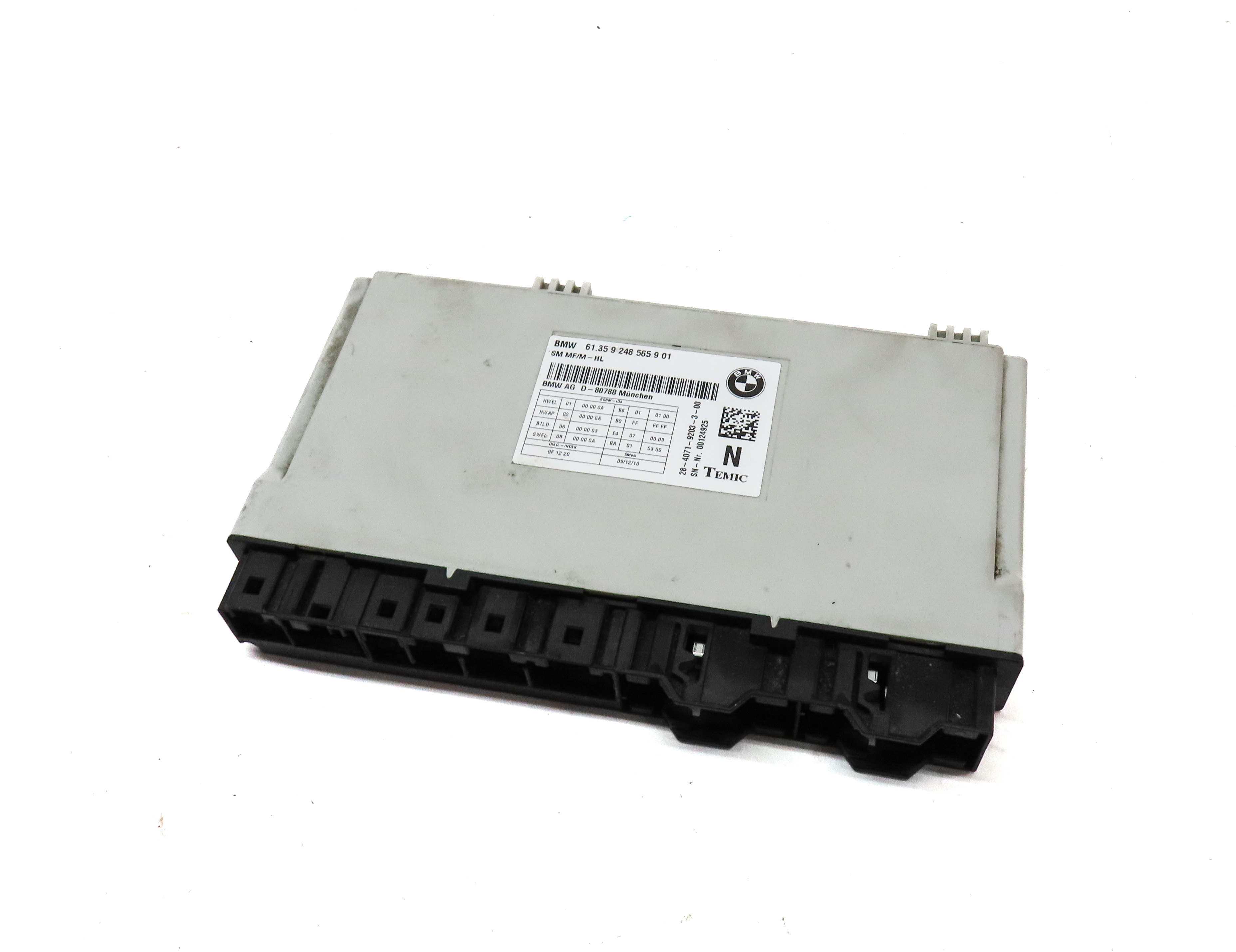 2012-2019 BMW 328i 335i 535i 550i 750i M5 M6 X3 X4 FRONT MEMORY SEAT MODULE — exact item pictured